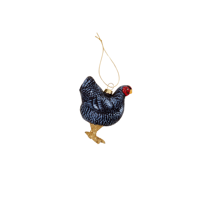 Farmhouse Hen Ornament