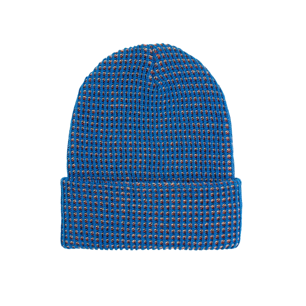Simple Grid Knit Beanie