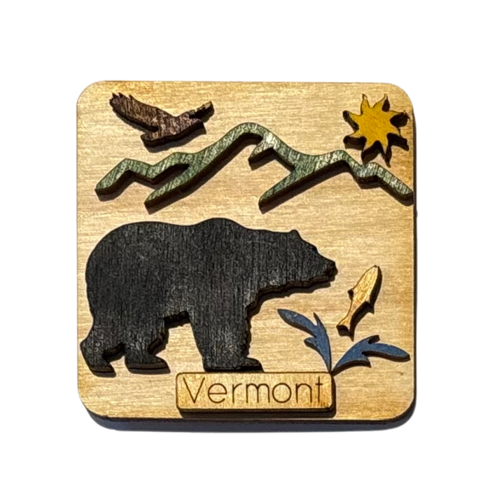 Vermont Woodland Magnets