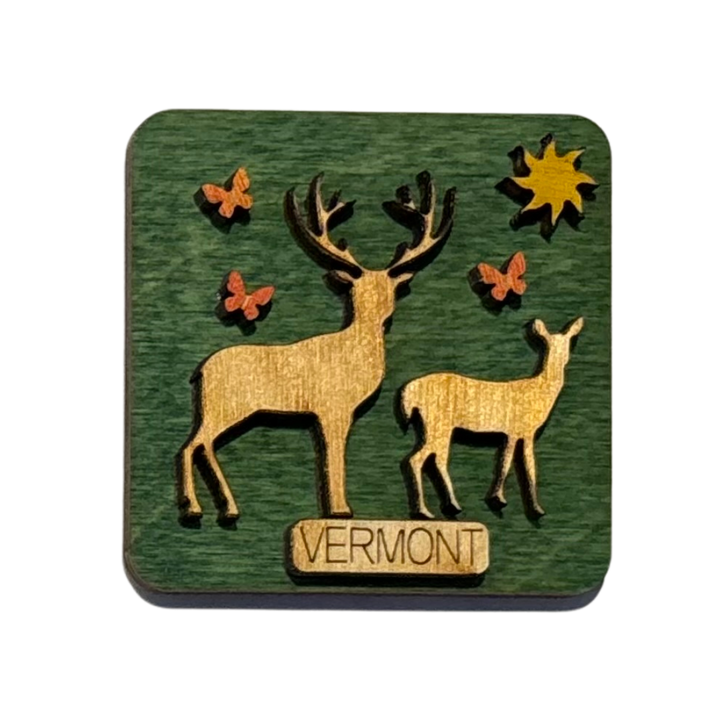 Vermont Woodland Magnets