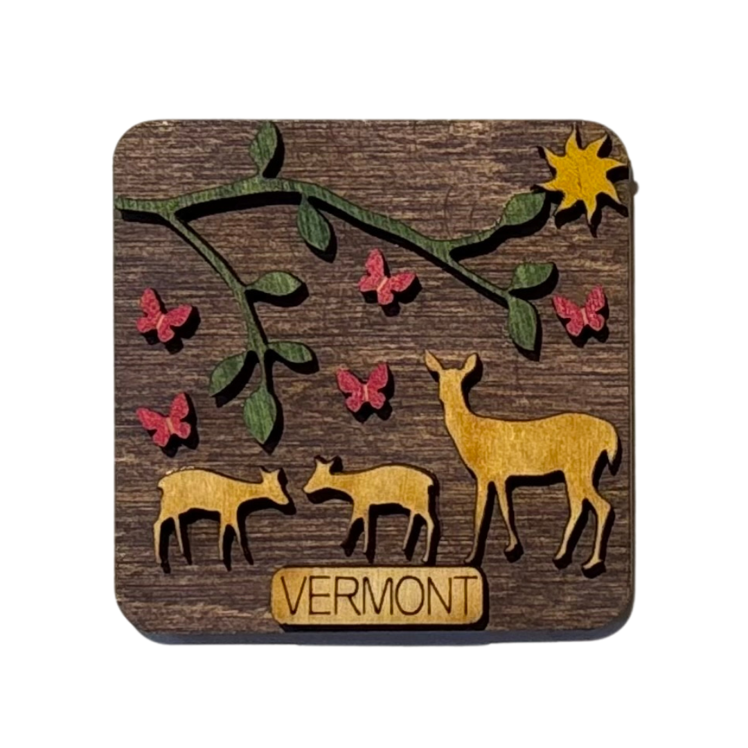 Vermont Woodland Magnets