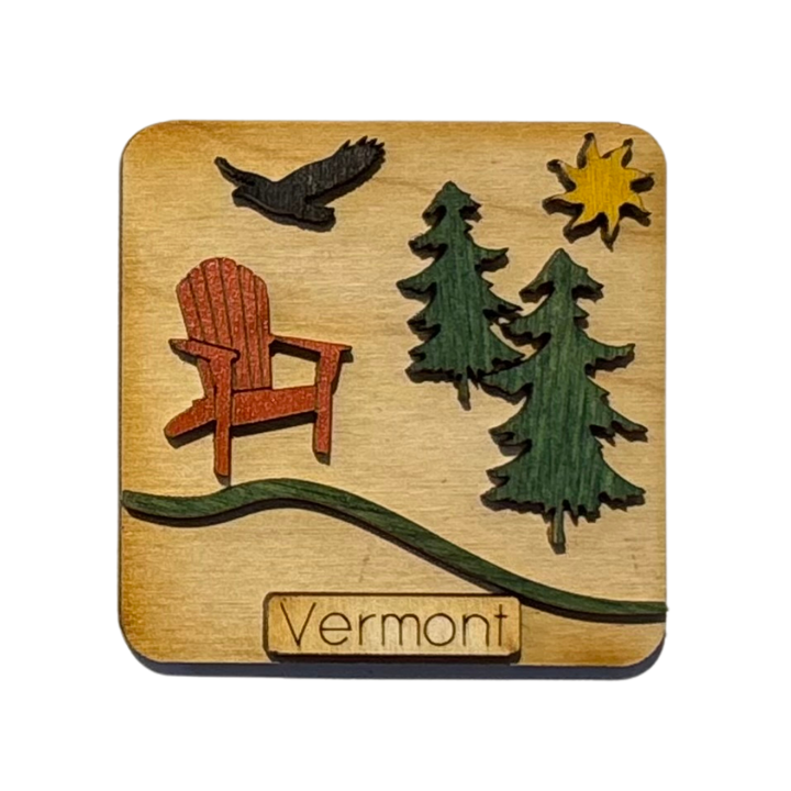 Vermont Woodland Magnets