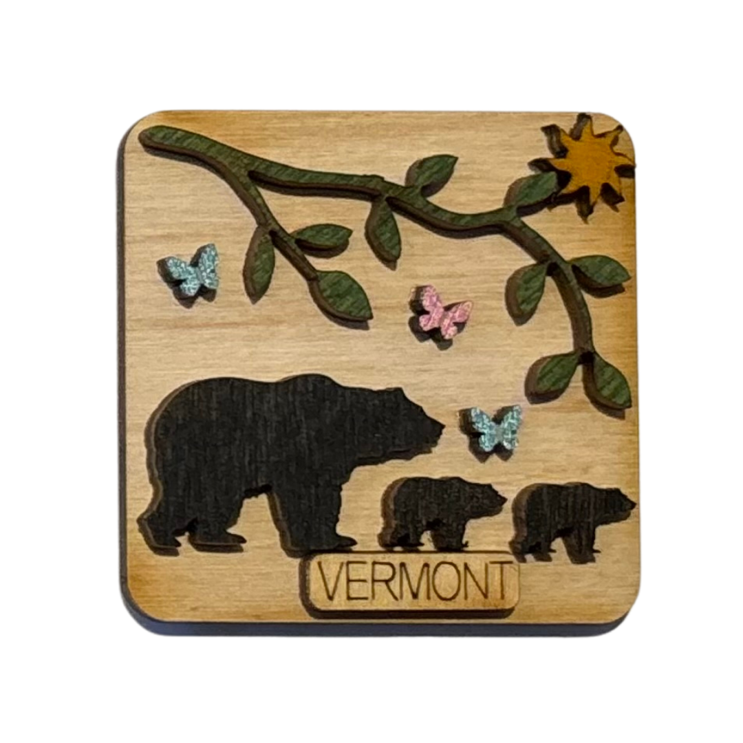 Vermont Woodland Magnets