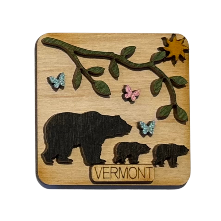 Vermont Woodland Magnets