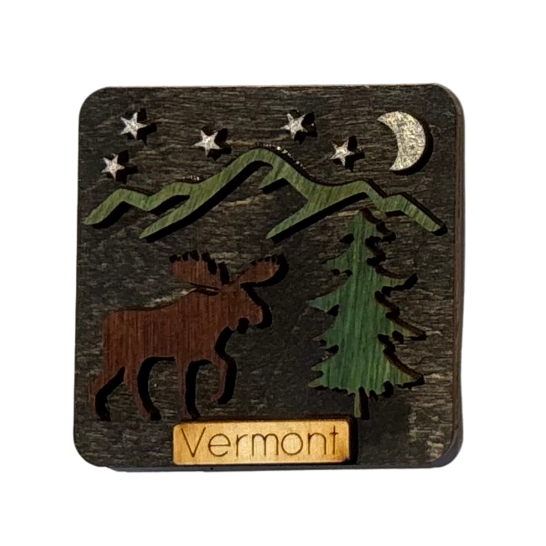Vermont Woodland Magnets