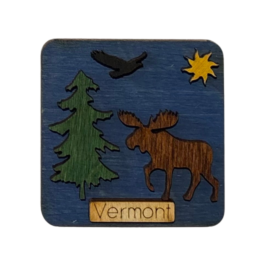 Vermont Woodland Magnets