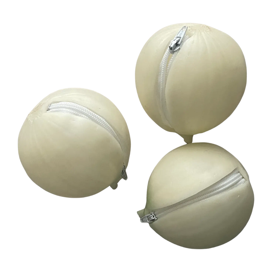 White Onion Coin Purse