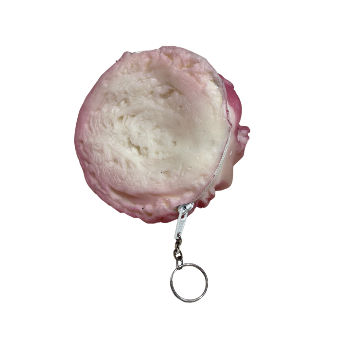 Purple Cabbage Coin Purse