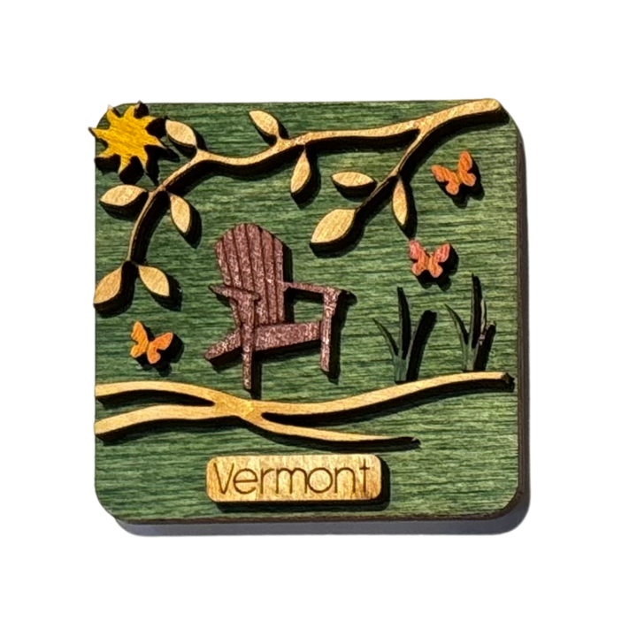 Vermont Woodland Magnets
