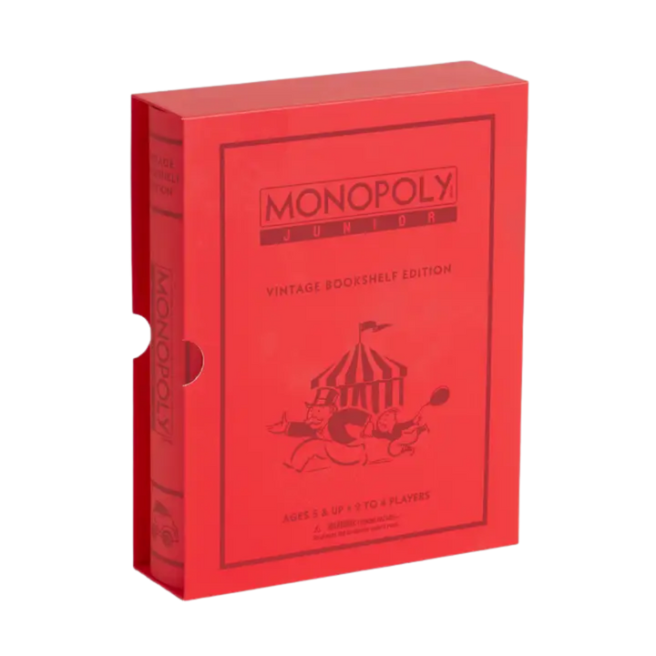 Monopoly Junior Vintage Bookshelf Edition