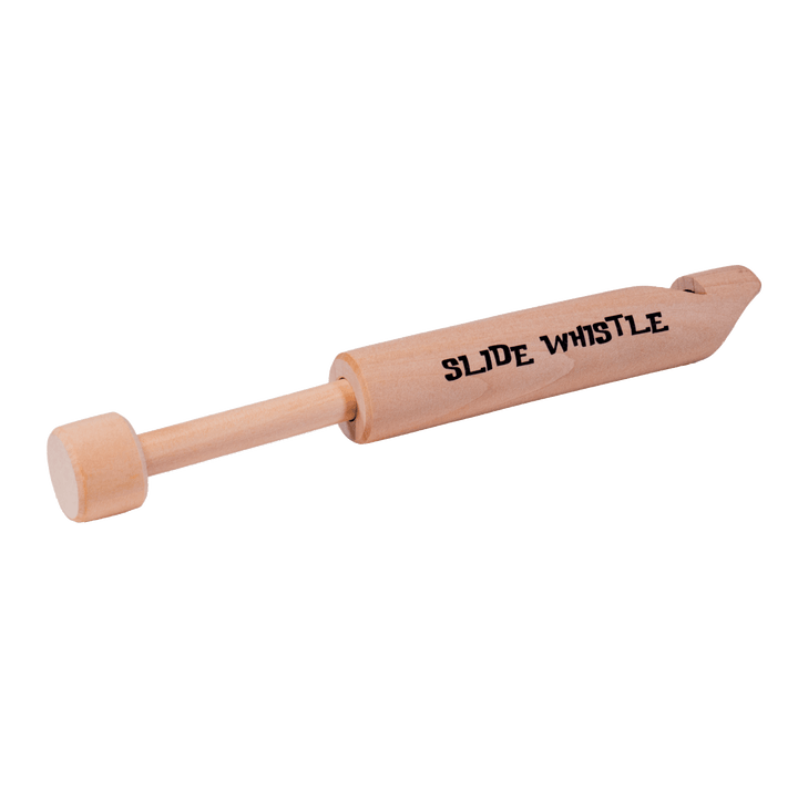 Neato! Wooden Slide Whistle, 6.5" Sealed Musical Toy, Retro