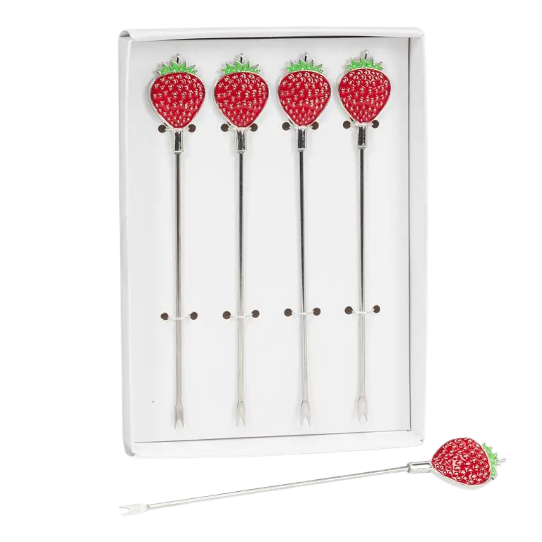 Strawberry Cocktail Picks