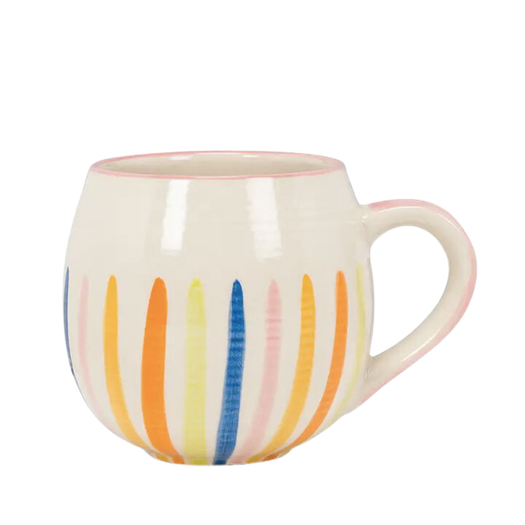 Color Lines Ball Mug