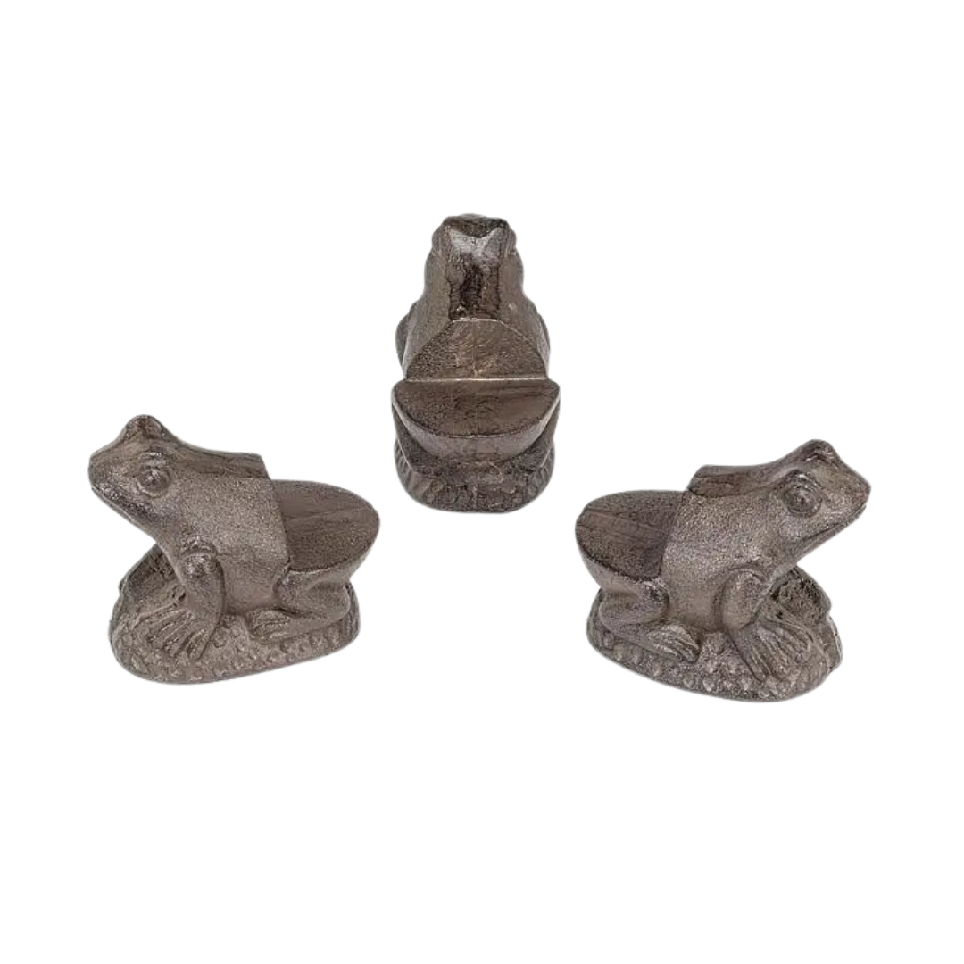 Set of 3 Frog Planter Stand