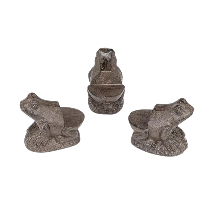 Set of 3 Frog Planter Stand