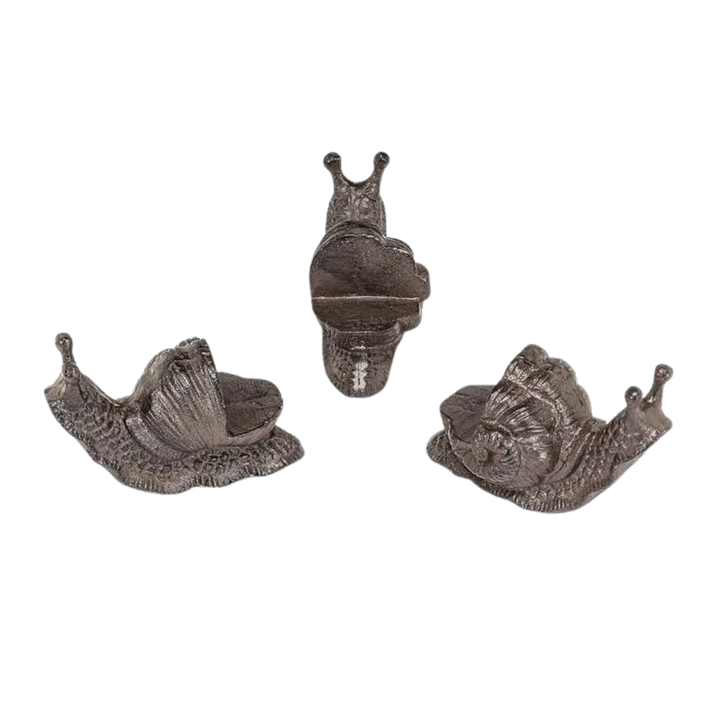 Set of 3 Snail Planter Stand