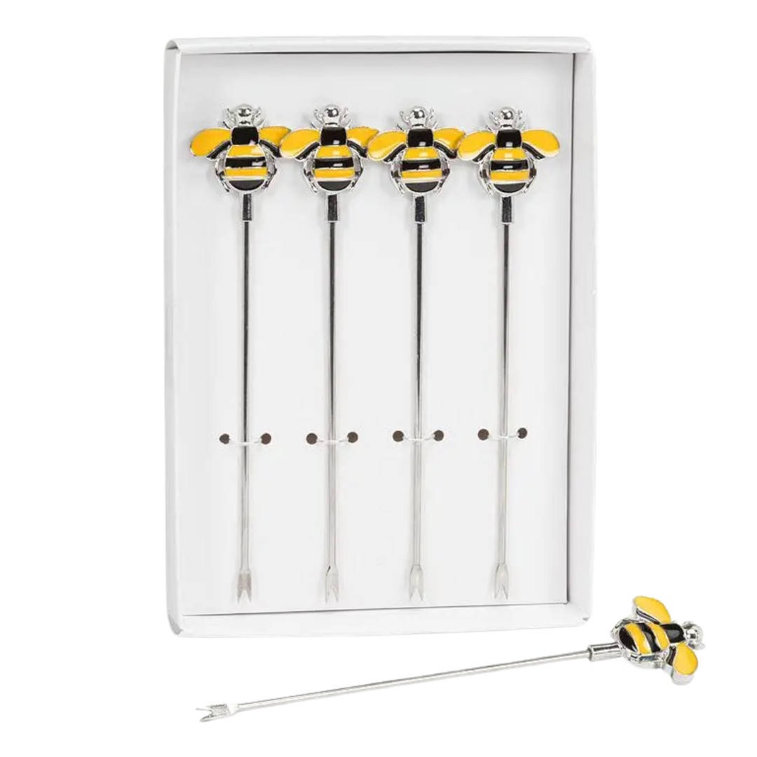 Bees Cocktail Picks