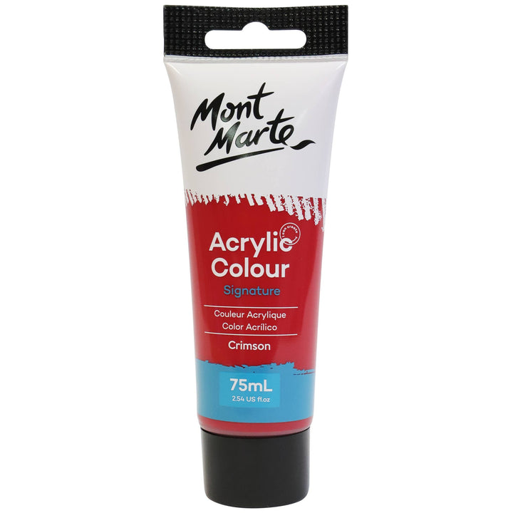 Acrylic Color Paint Signature 75ml (2.54oz): Brilliant Red