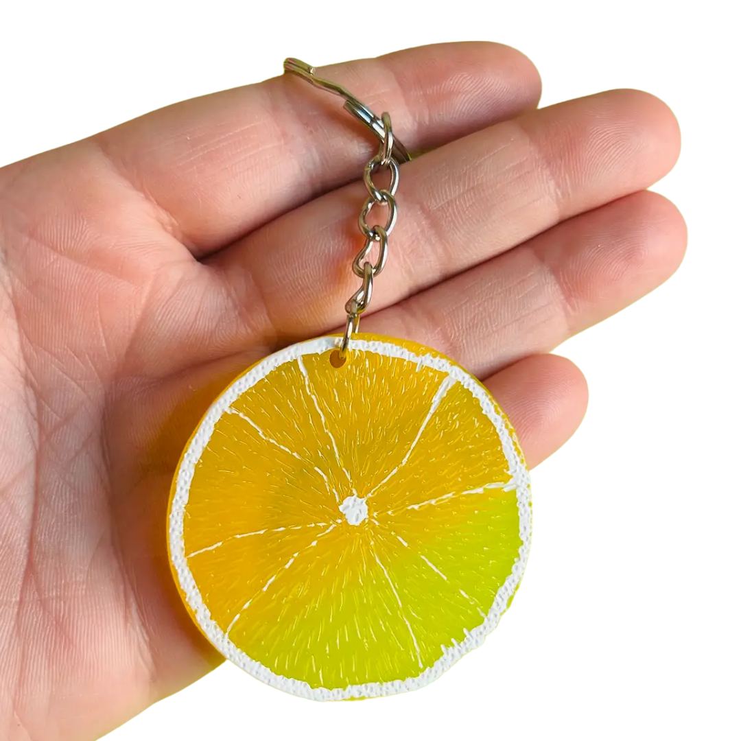 Lemon Keychain
