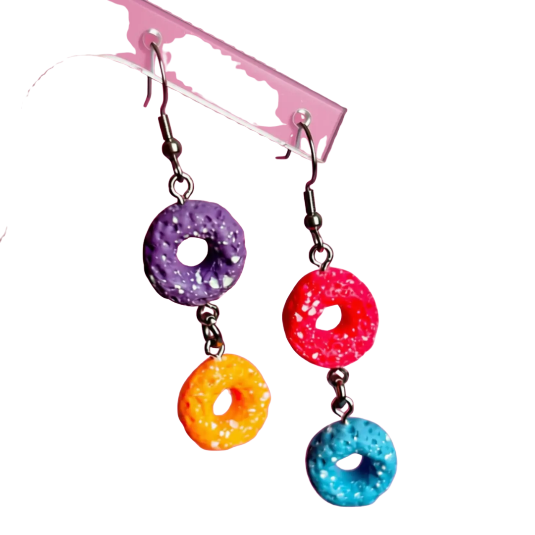 Fruity Cereal Earrings