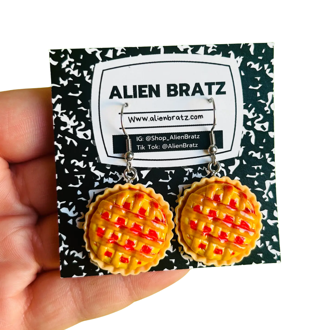 Pie Earrings