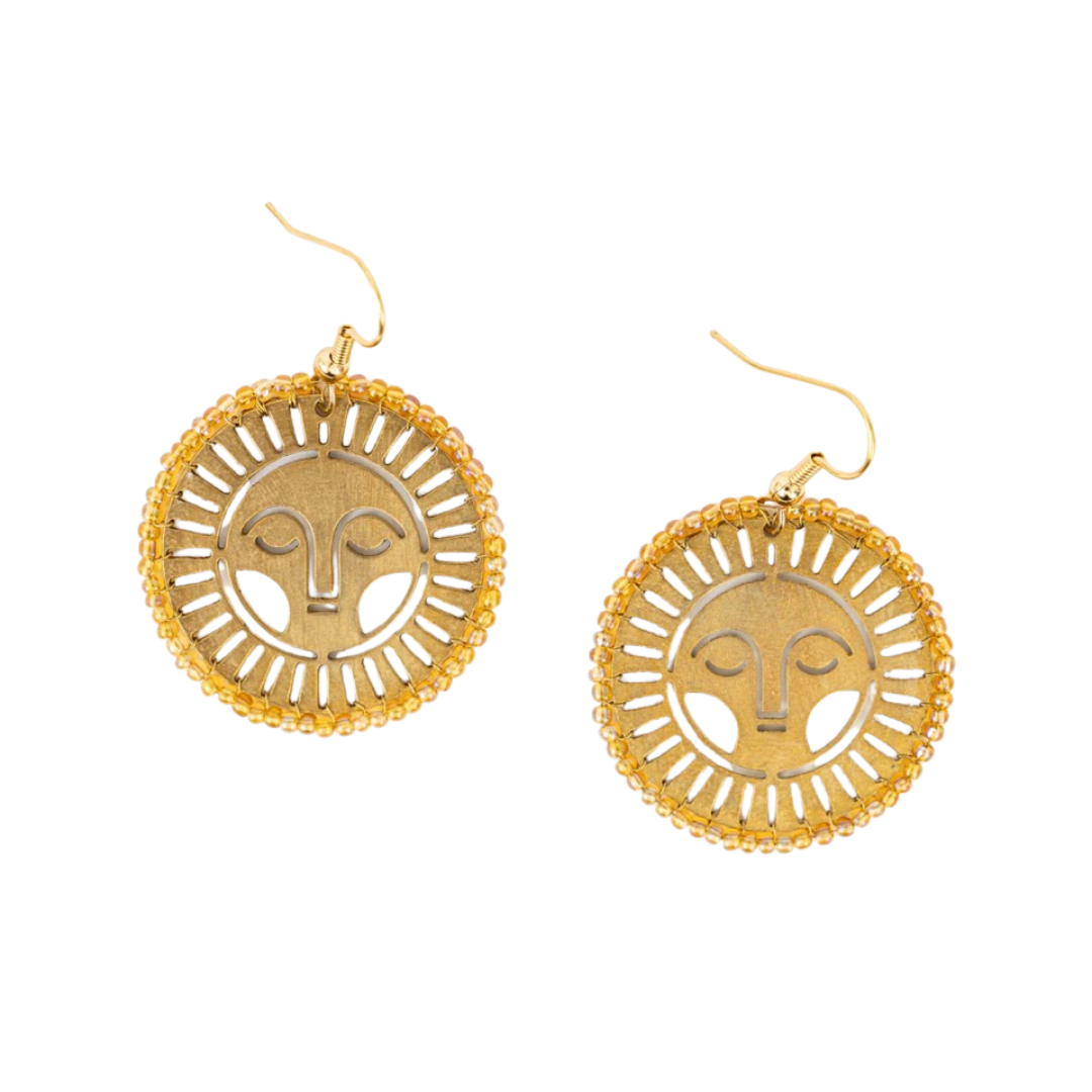 Mr Golden Sun Earrings