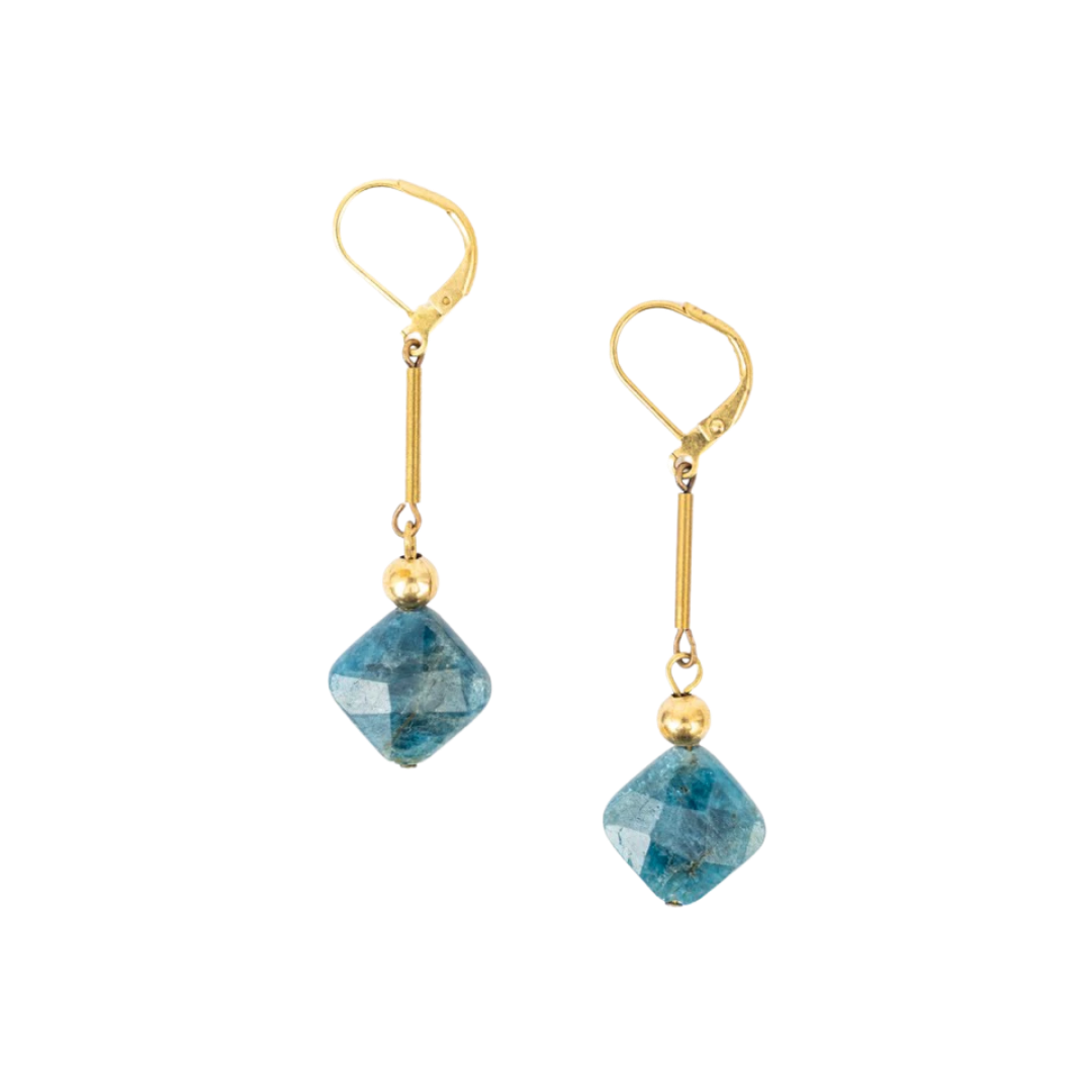 Stone Drop Earrings
