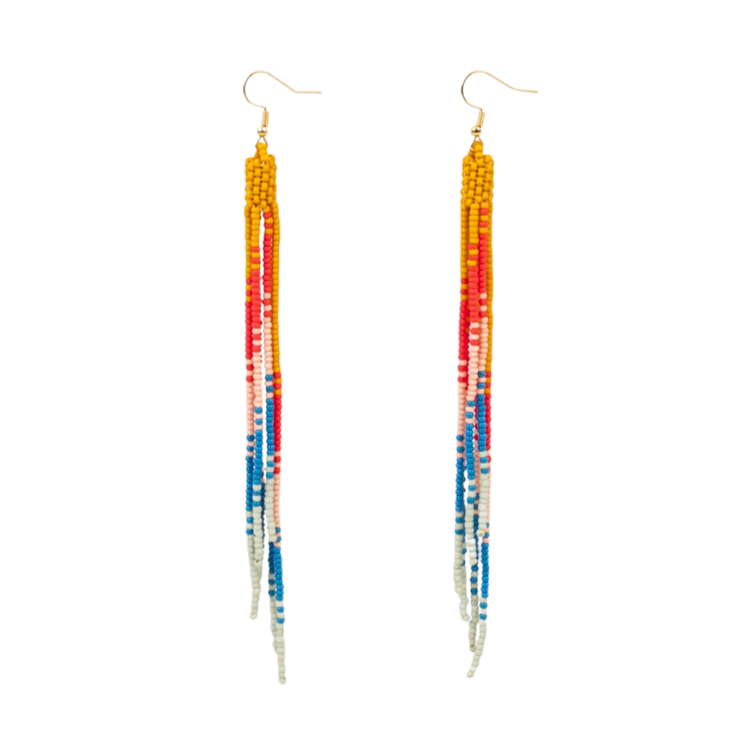 Ombre Fringe Duster Earrings
