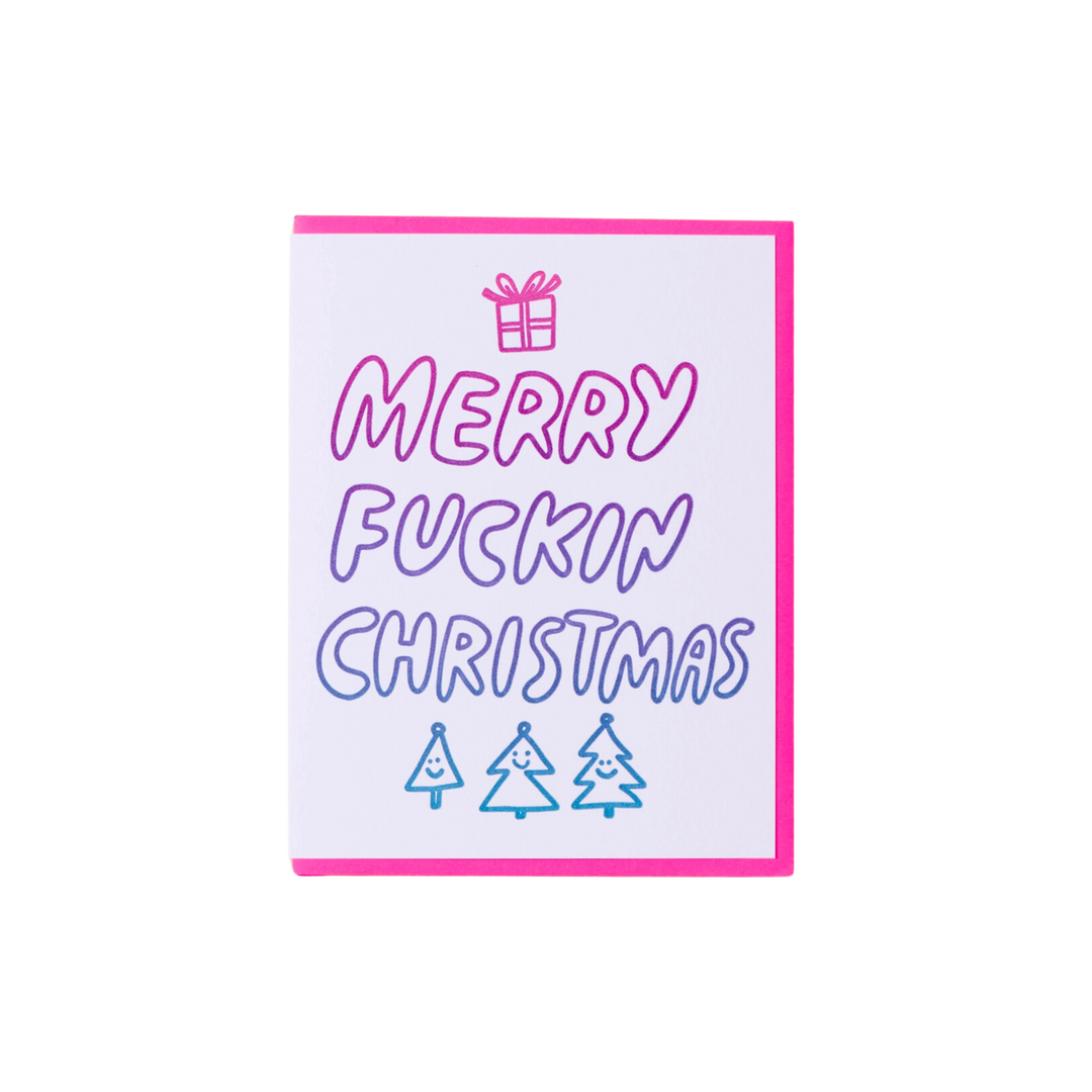 Merry Fuckin' Christmas Card