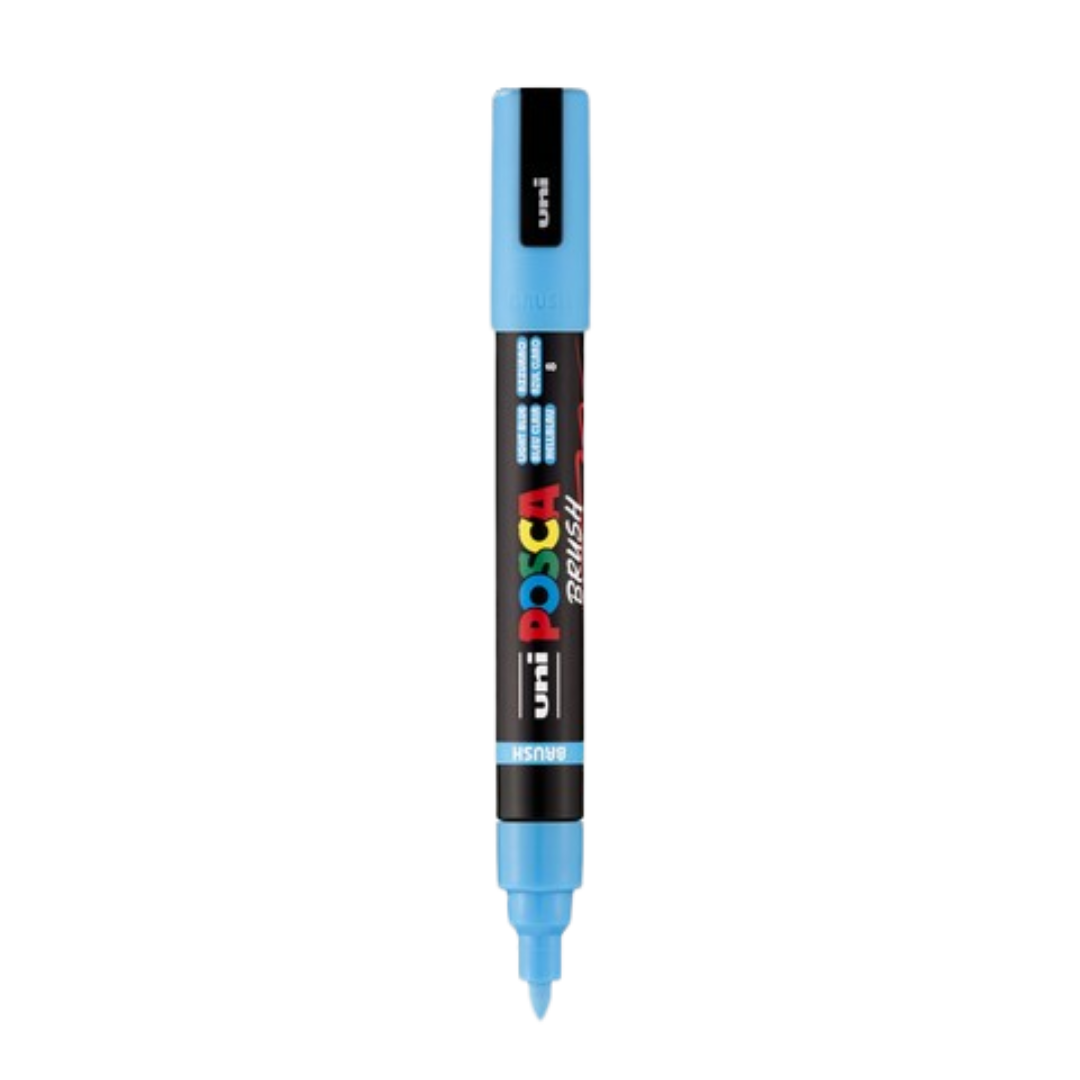 Posca PC-5BR Paint Marker Medium Bullet Tip - Light Blue