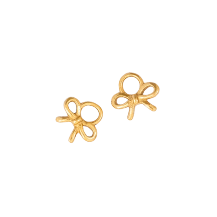 Gold Bow Charms