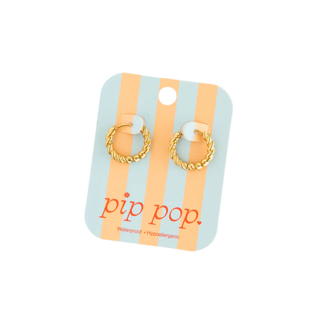 Braided Hoop Earrings