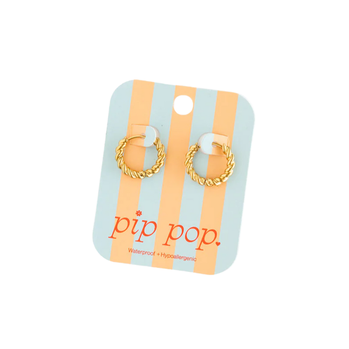 Braided Hoop Earrings