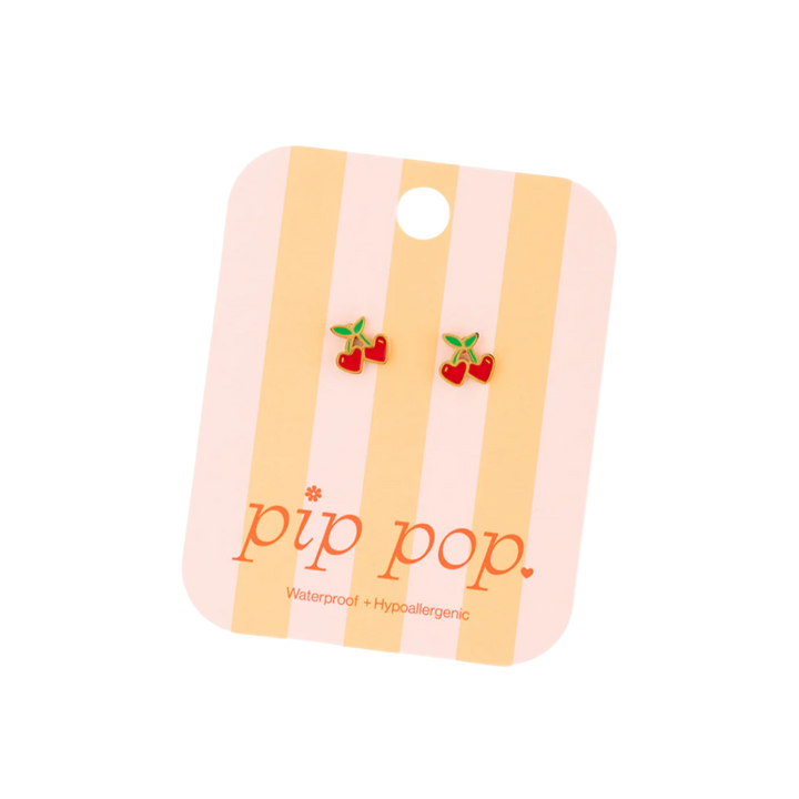 Cherry Stud Earrings
