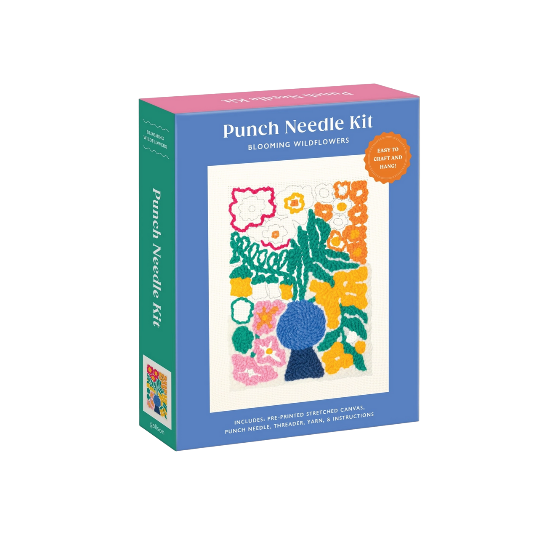 Blooming Wildflowers Punch Needle Kit