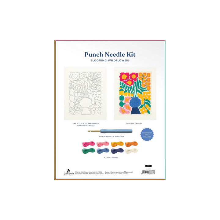 Blooming Wildflowers Punch Needle Kit
