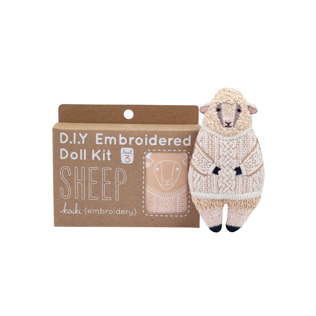 D.I.Y. Embroidered Doll Kit
