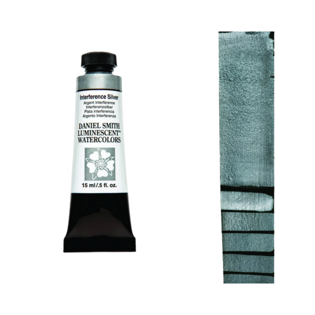 Daniel Smith Extra Fine Watercolor — Interference Silver LM (15ml)