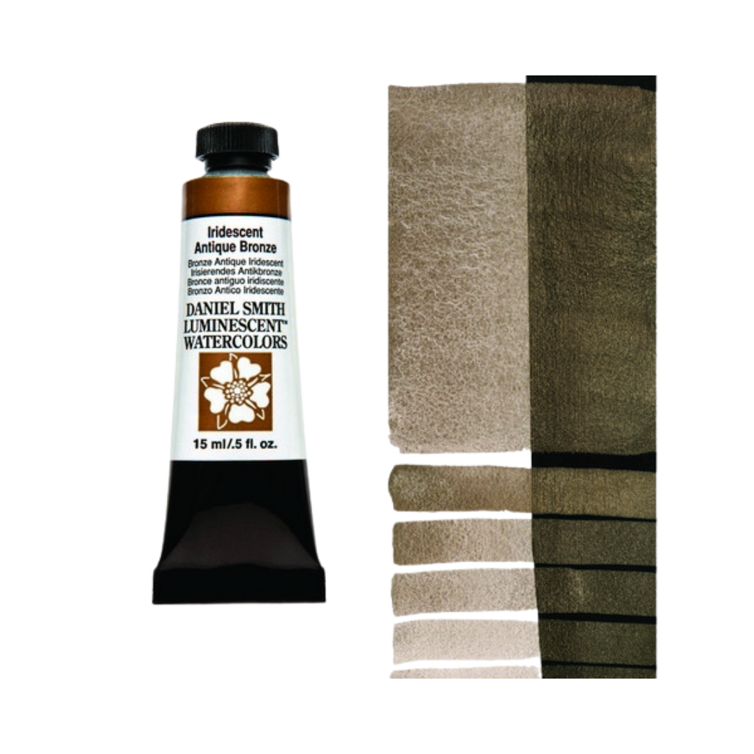 Daniel Smith Extra Fine Watercolor — Iridescent Antique Bronze LM (15ml)
