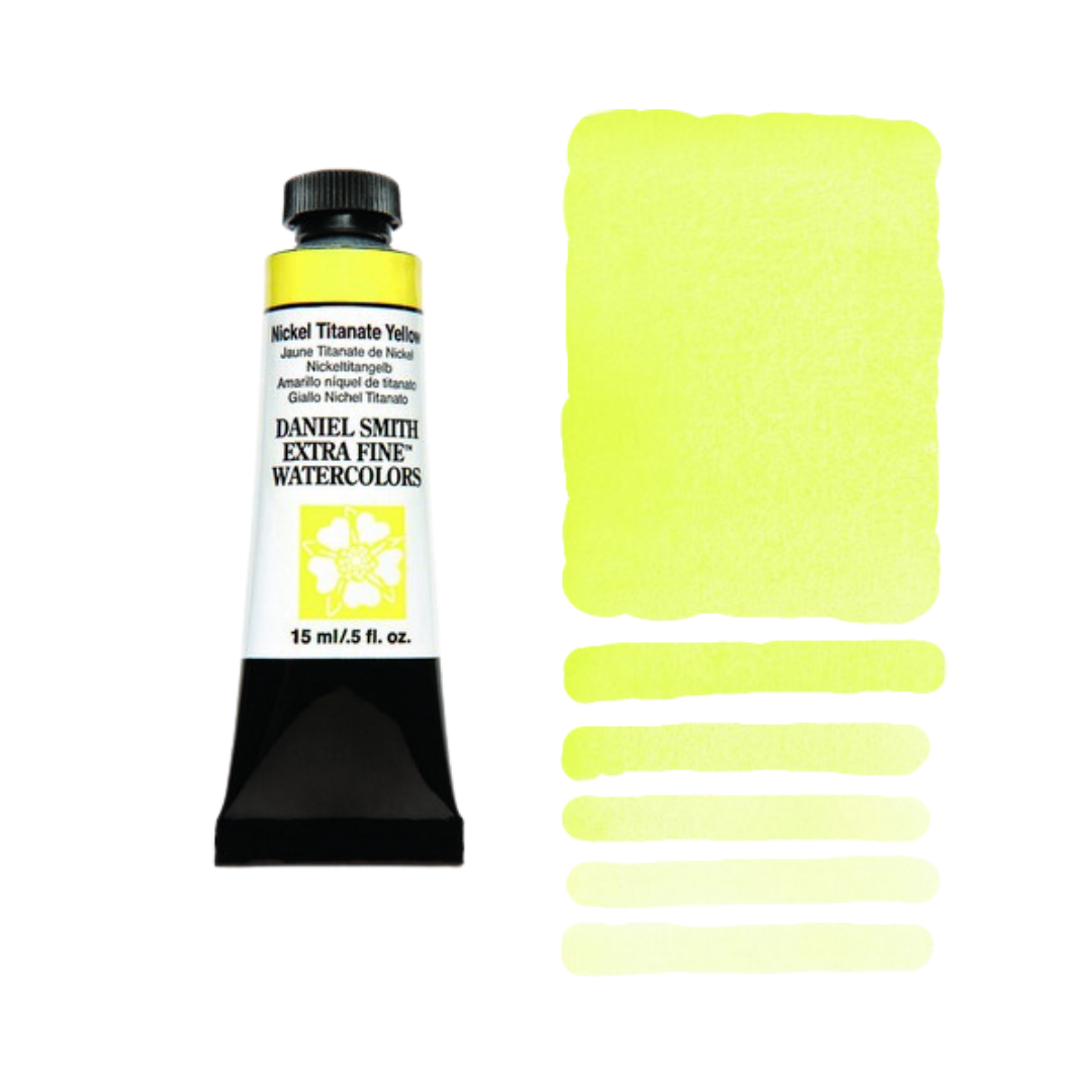 Daniel Smith Extra Fine Watercolor — Nickel Titanate Yellow