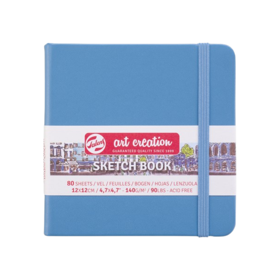 Talens Art Creation Sketchbook — Lake Blue, 4.72 x 4.72 in