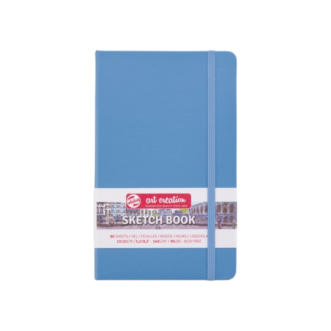 Talens Art Creation Sketchbook — Lake Blue, 5.11 × 8.27 in