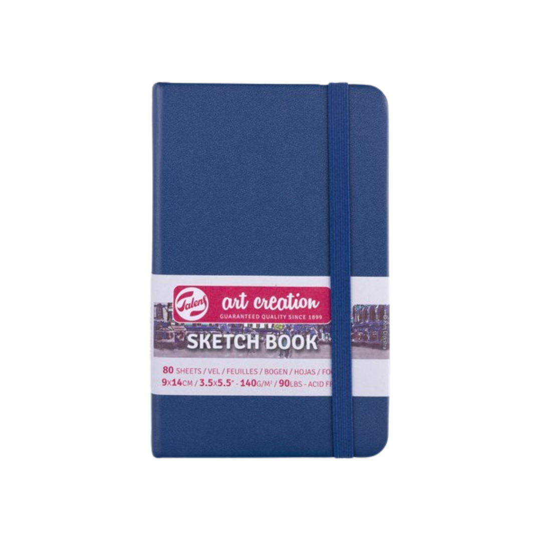 Talens Art Creation Sketchbook — Navy Blue, 3.54 × 5.51 in