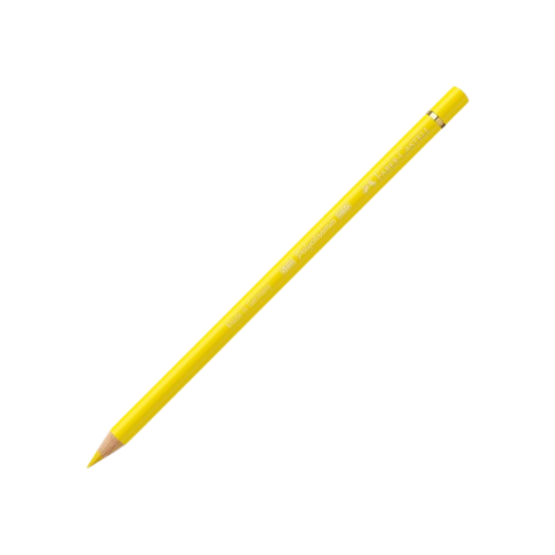 Faber-Castell Polychromos Colored Pencil — Light Chrome Yellow