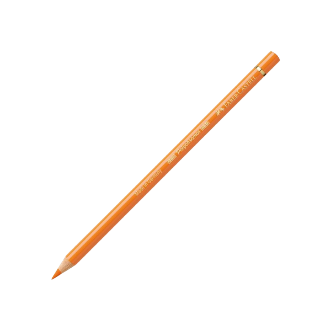 Faber-Castell Polychromos Colored Pencil — Cadmium Orange