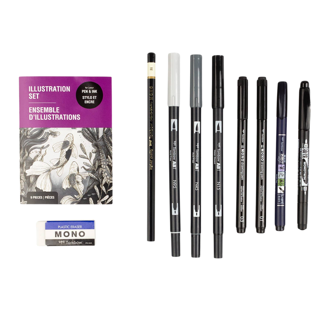 Tombow Illustration Set