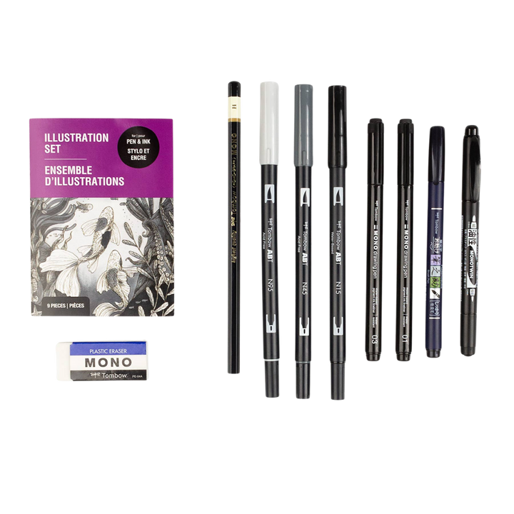 Tombow Illustration Set