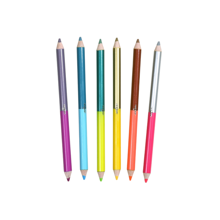 Jumbo Double-Sided Color Pencils — 12 Colors