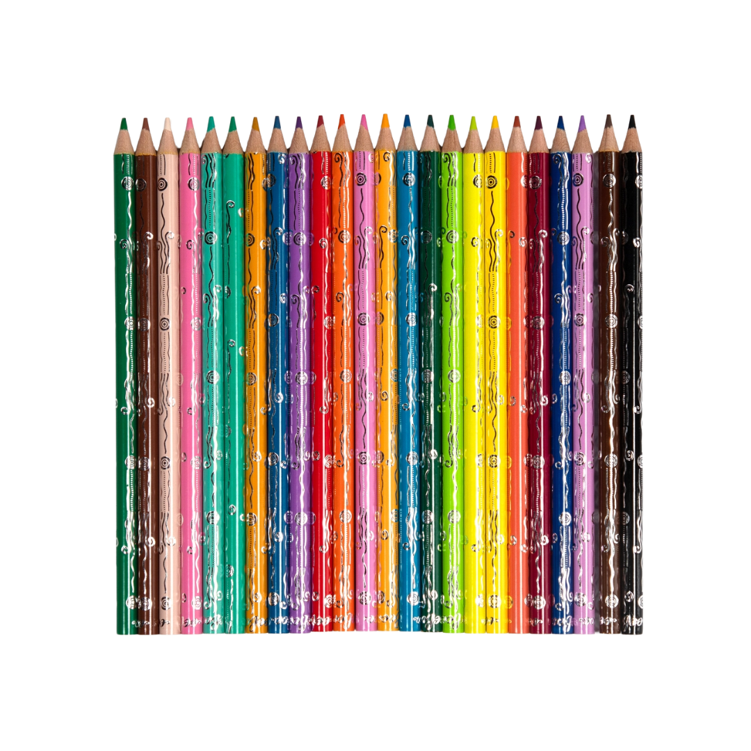 Mushroom Watercolor Pencils — Set of 24