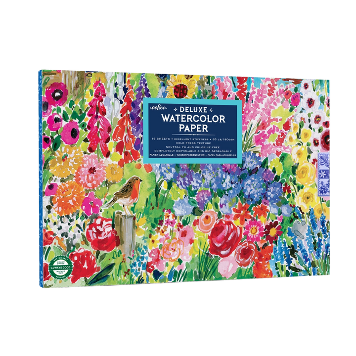 Seaside Garden Watercolor Paper Pad